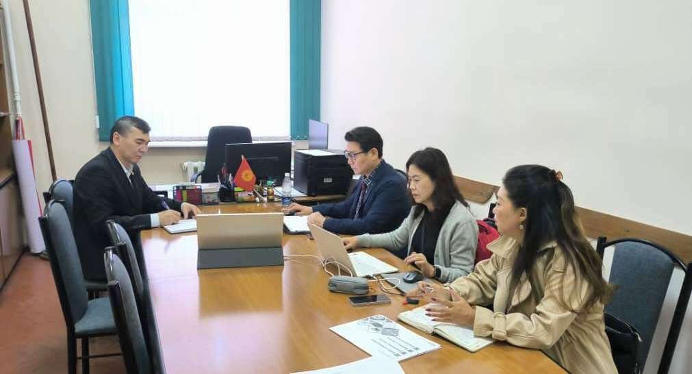 КТЖИ институту менен EGIS Co. Ltd. компаниясынын өкүлдөрү «Түндүк» тутумун талкуулашты